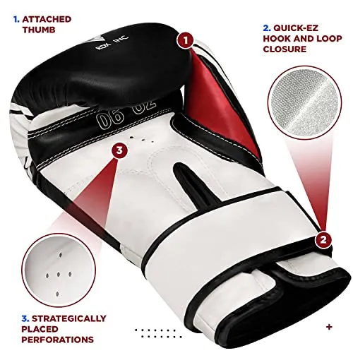 RDX Kids Heavy Boxing 2FT Punching Bag UNFILLED MMA Punching Training Gloves Kickboxing