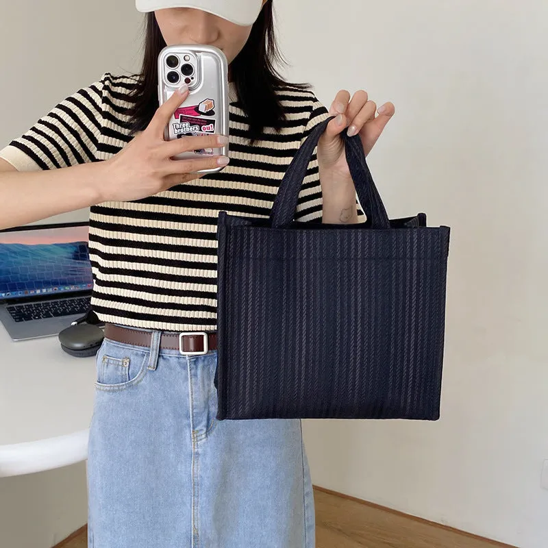 REALAIOTWomen's bags, corduroy  new small square bags, Korean ins bags, Popular trade trend handbags, shoulder bags New