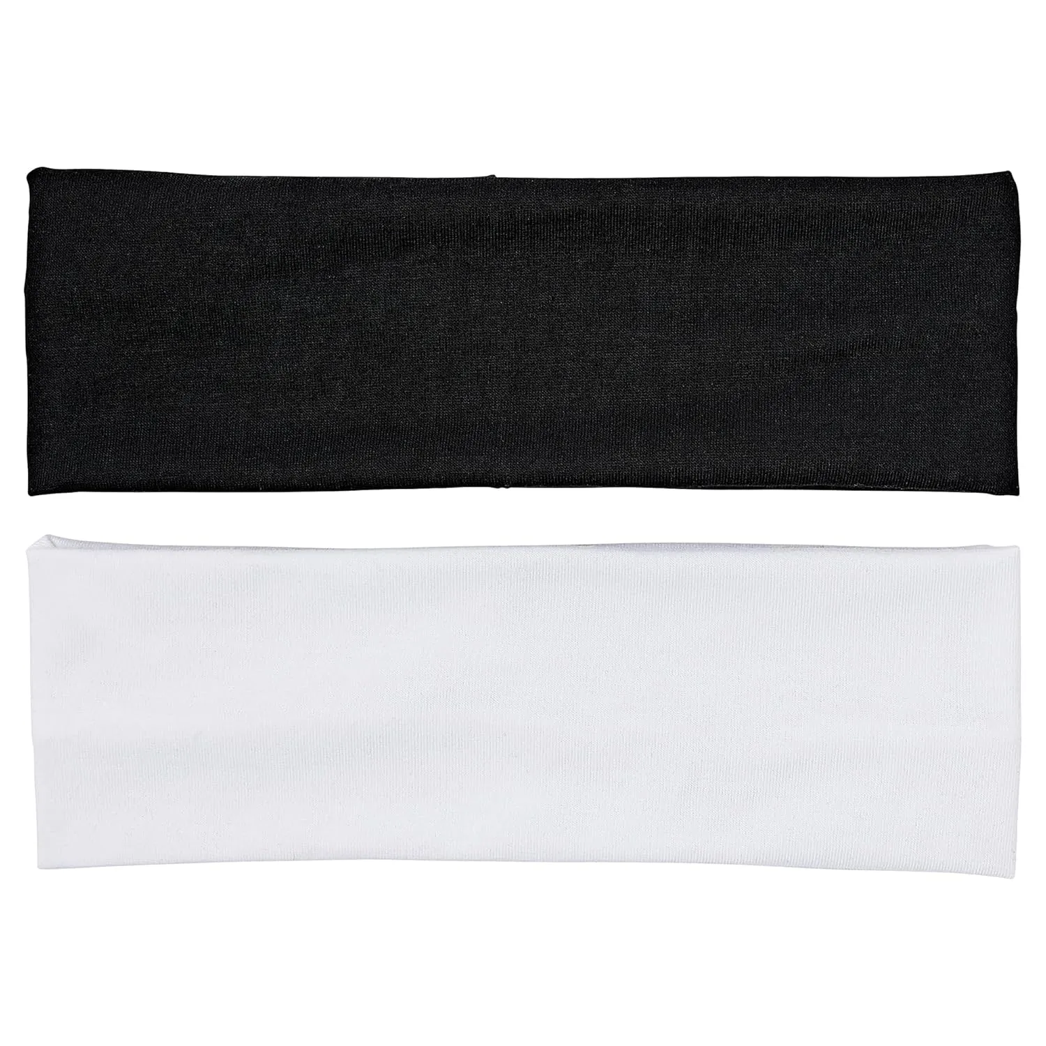 Red by Kiss 2 Pcs Headbands – Comfortable, Stretch-Fit Hairbands (HEB37)