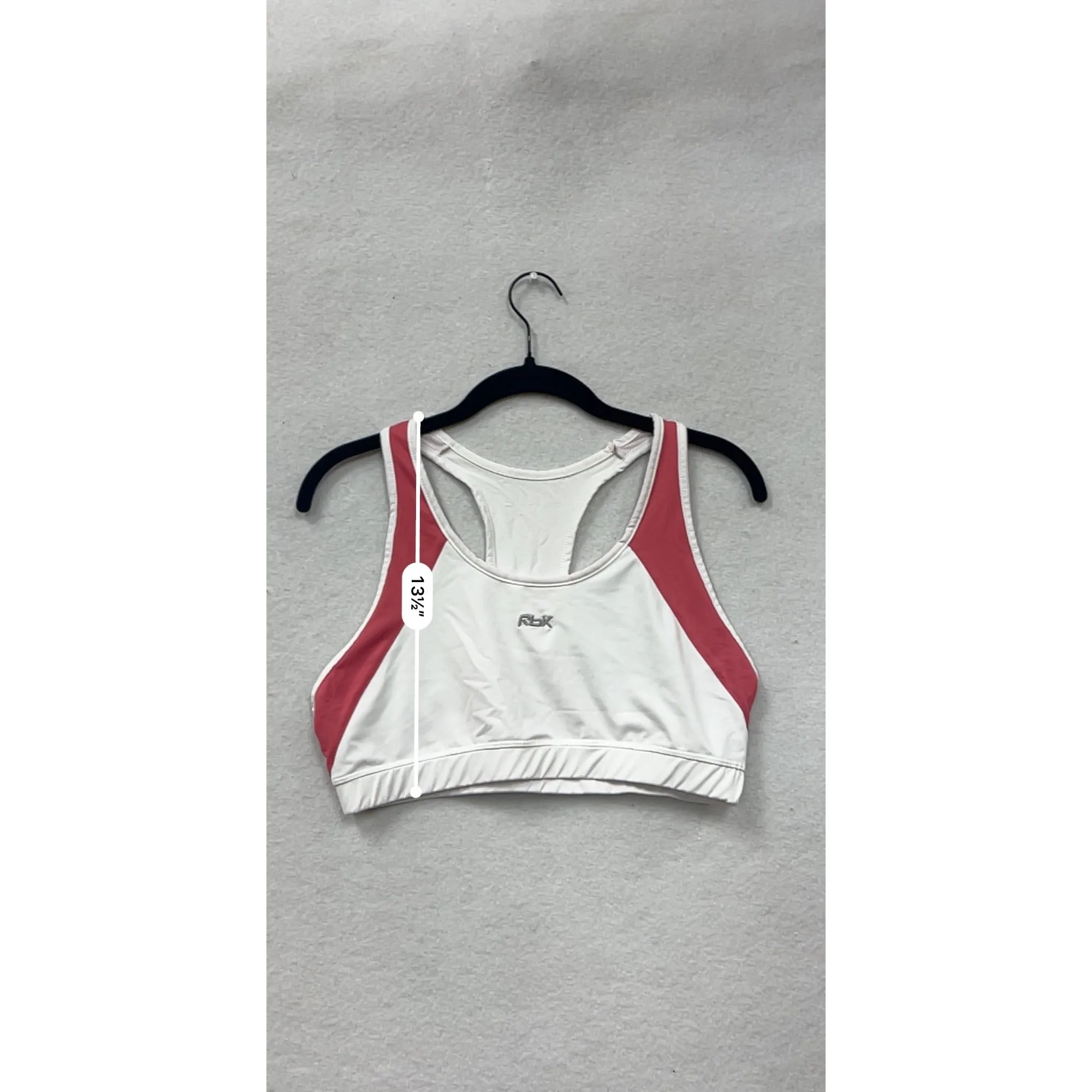Reebok Womens XL Racerback Sports Bra #6810