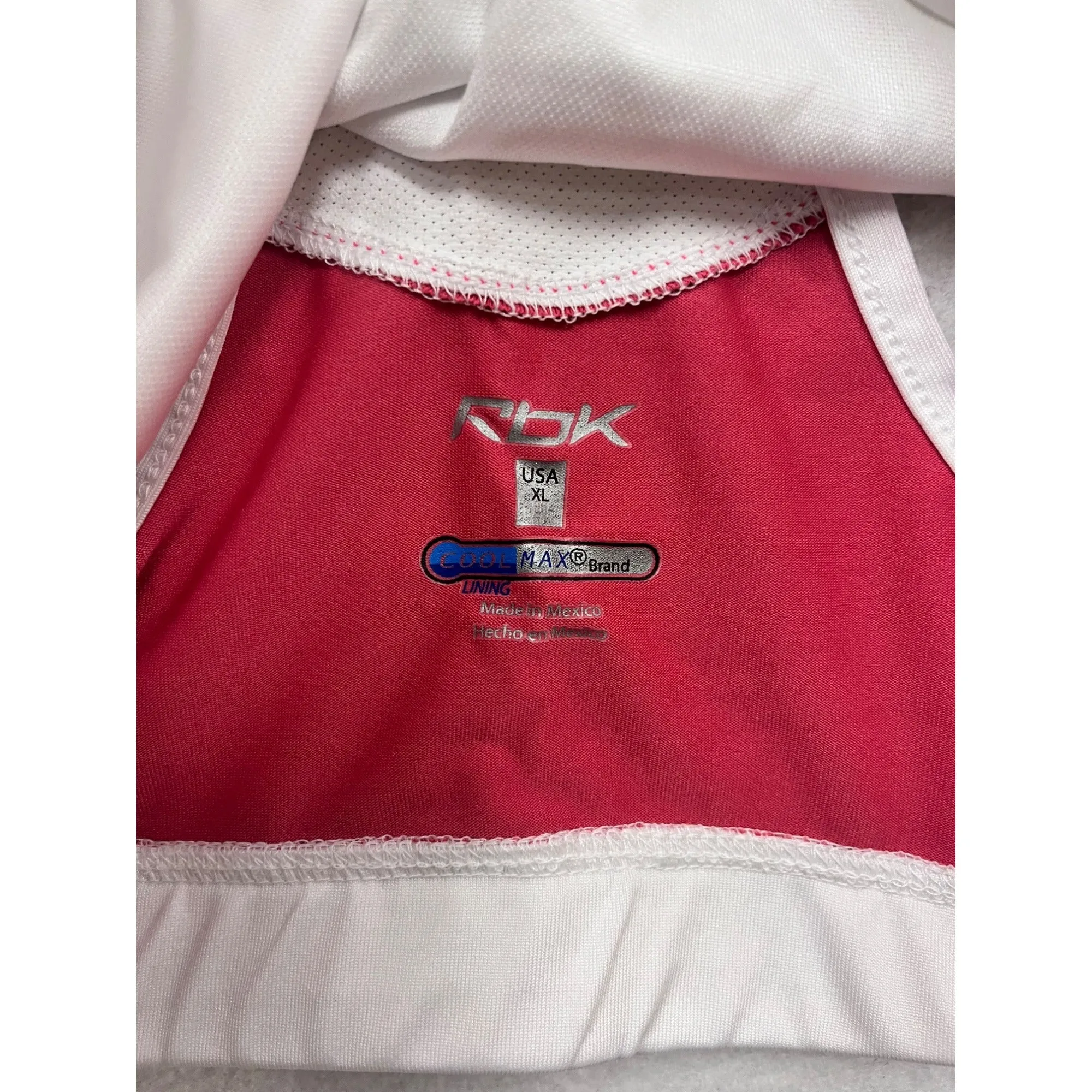 Reebok Womens XL Racerback Sports Bra #6810