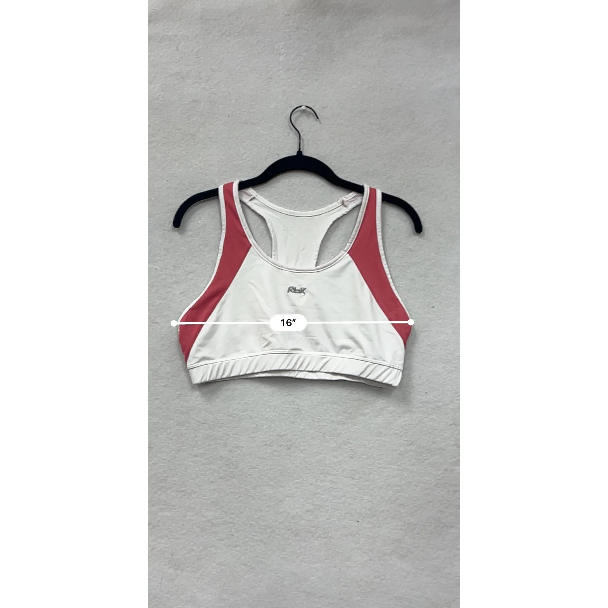Reebok Womens XL Racerback Sports Bra #6810