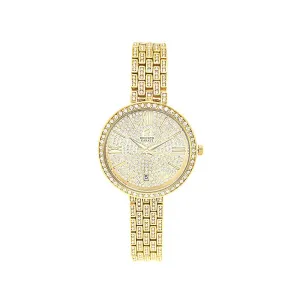 Roberto Carati Crystal Belle Gold Watch M9611-V2