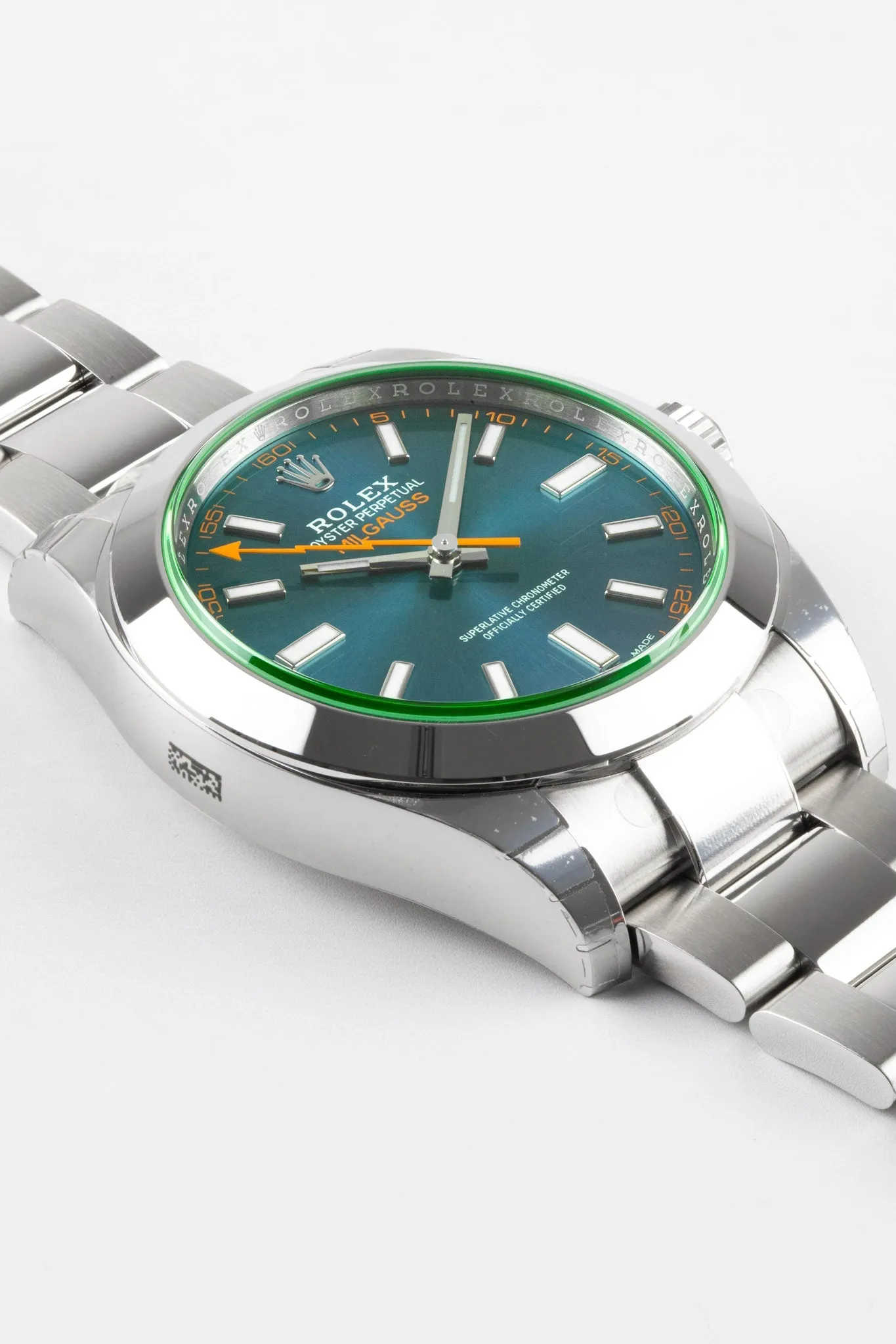 ROLEX Milgauss Blue Dial Watch