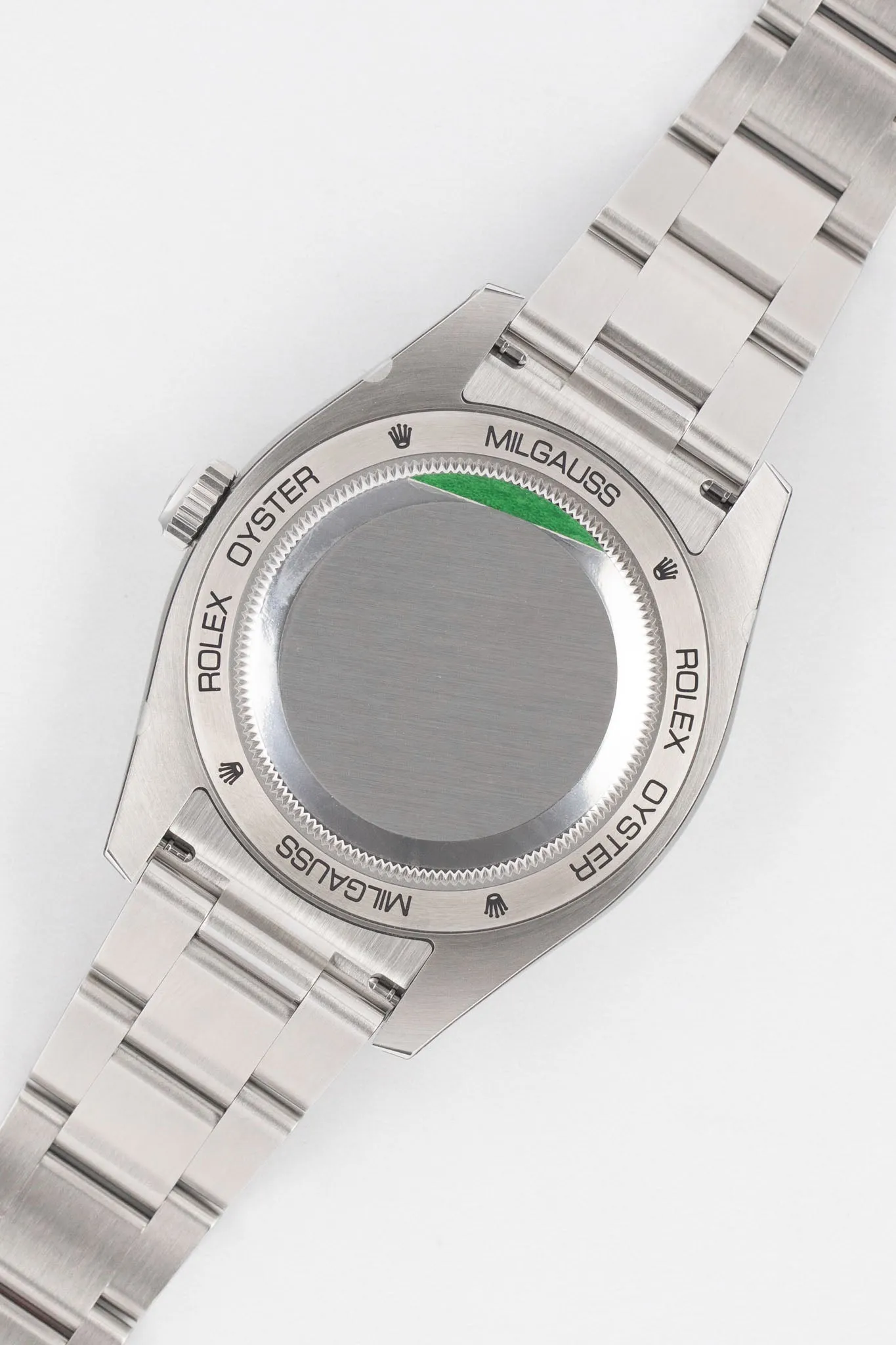 ROLEX Milgauss Blue Dial Watch