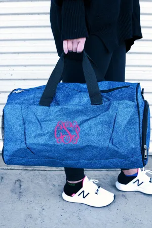 Royal Glitz & Glam Duffle Bag with Shoe Compartment