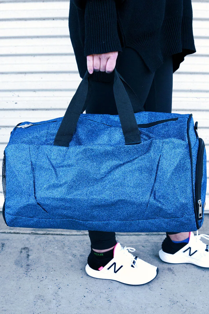 Royal Glitz & Glam Duffle Bag with Shoe Compartment