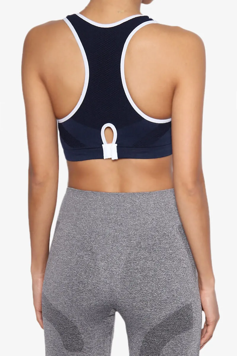 Rubin Mesh Racerback Sports Bra Top
