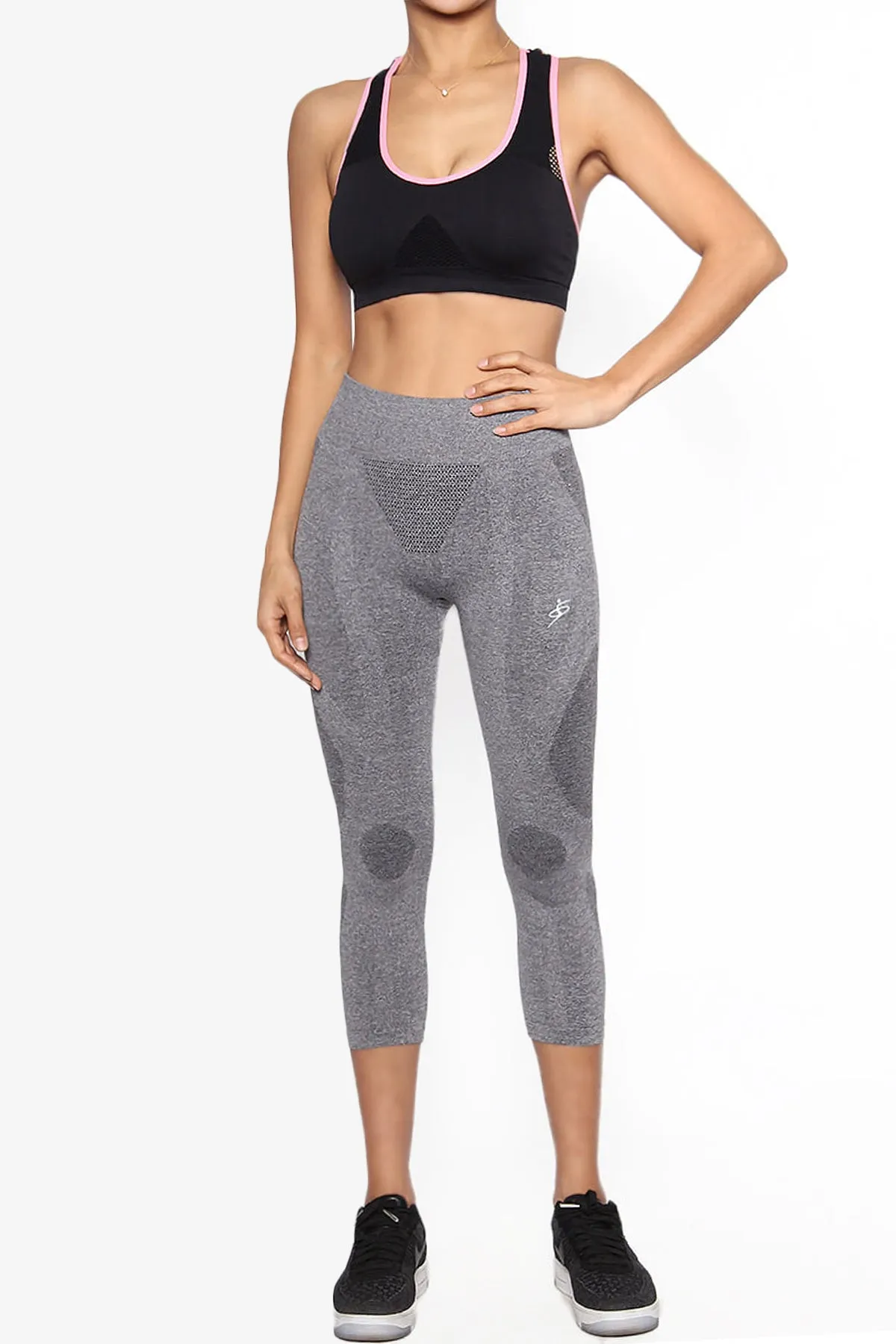 Rubin Mesh Racerback Sports Bra Top