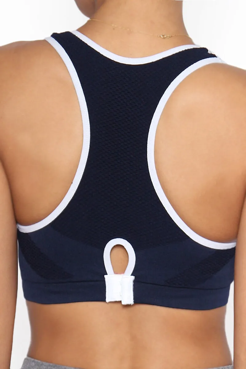 Rubin Mesh Racerback Sports Bra Top