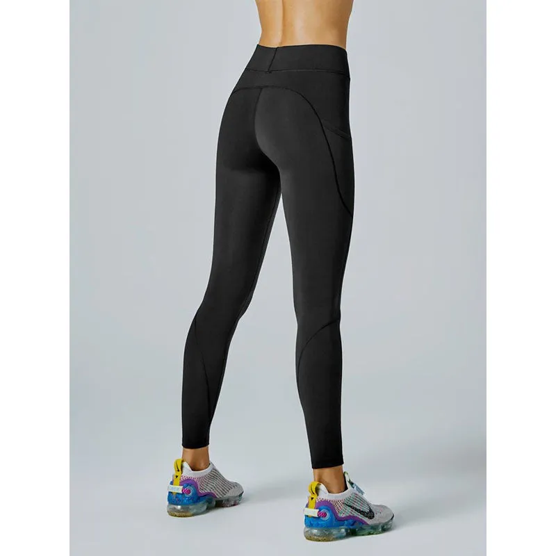 Running Bare Thermal Tech Ab-Waisted Tights