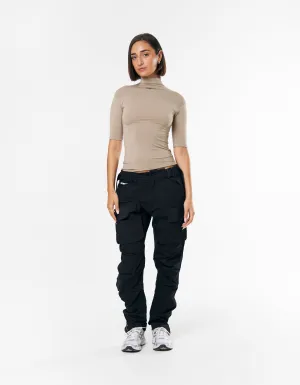 S1 3/4 Sleeve Top- Beige