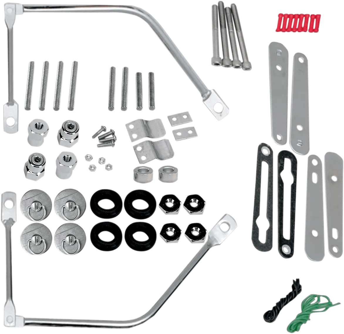 Saddlemen 3501-0339 S4 Saddlebag Docking Post and Fastener Kit
