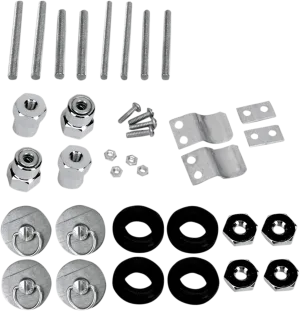 Saddlemen 3501-0339 S4 Saddlebag Docking Post and Fastener Kit