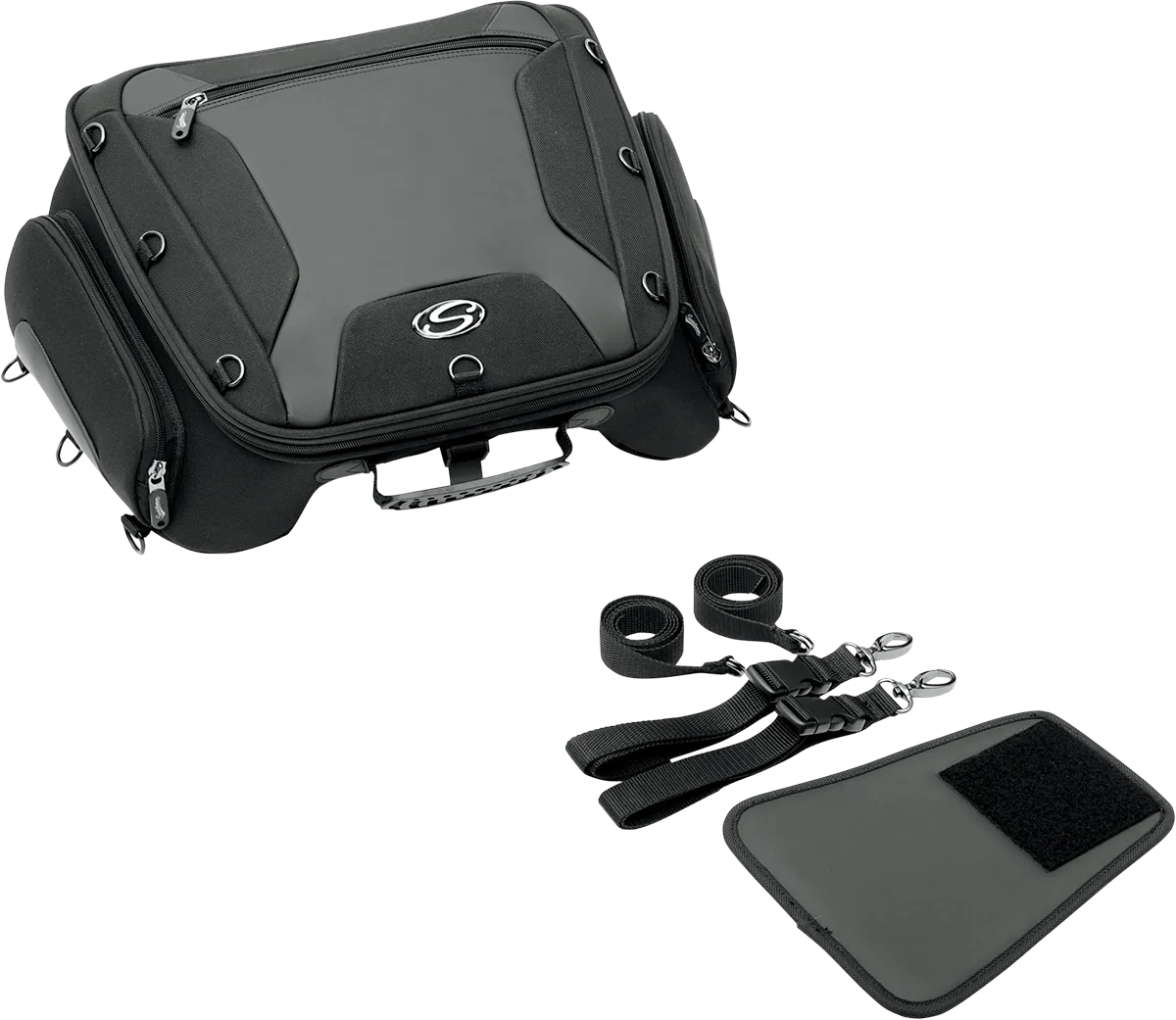 Saddlemen 3516-0109 TS1620S Wide Sport Tunnel Bag - 12in.