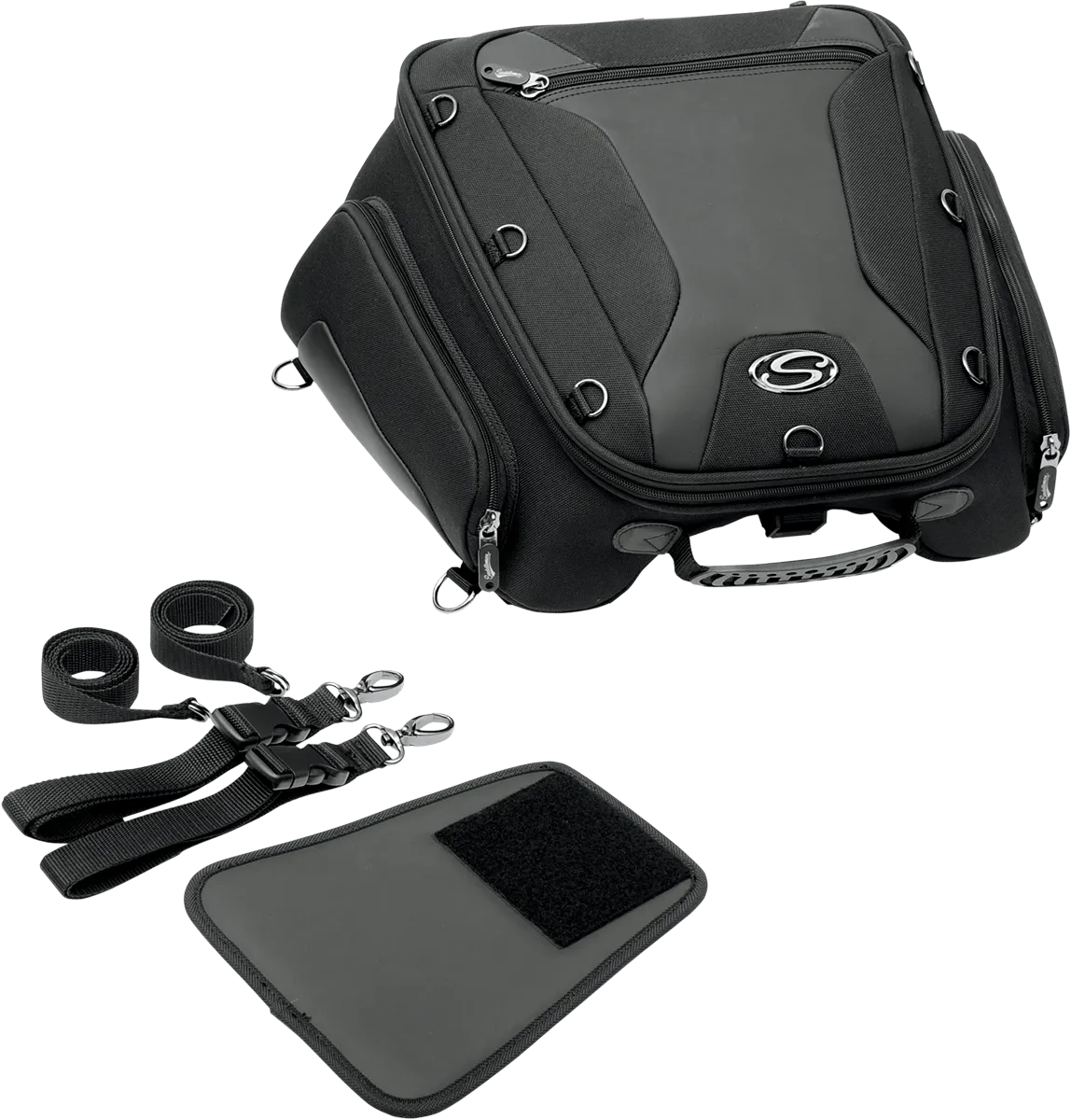 Saddlemen 3516-0109 TS1620S Wide Sport Tunnel Bag - 12in.