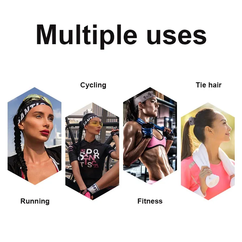 Santic Cycling Headband Outdoor MTB Road Bike Running Fishing Sports Headwear Summer Men Women Sunscreen Breathable Bandana