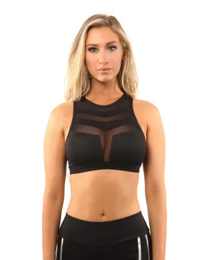 Savoy Active Laguna Set - Stylish Black Leggings and Sports Bra with Sculpted Compression Fit