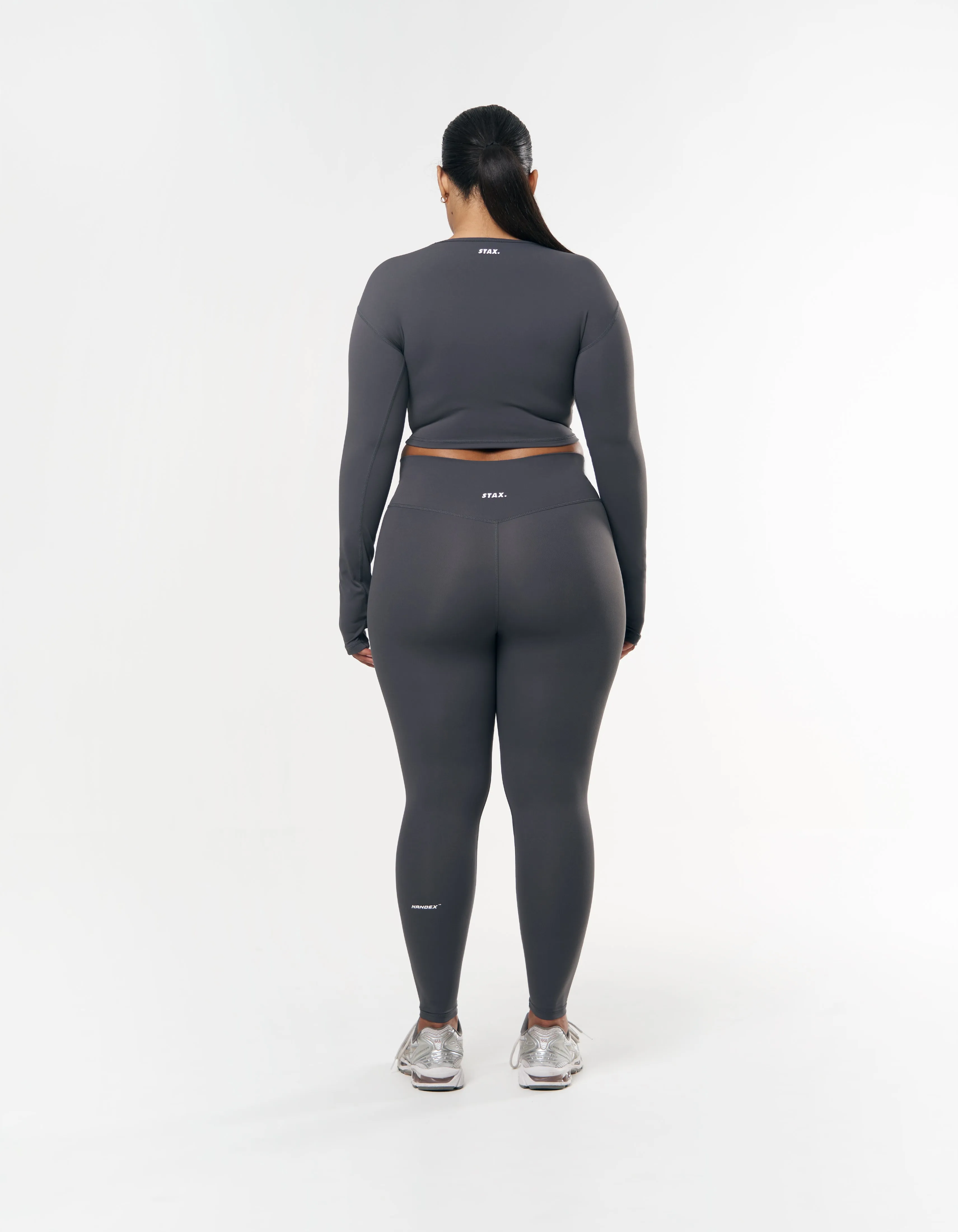 Scoop Long Sleeve NANDEX ™ - Charcoal Grey