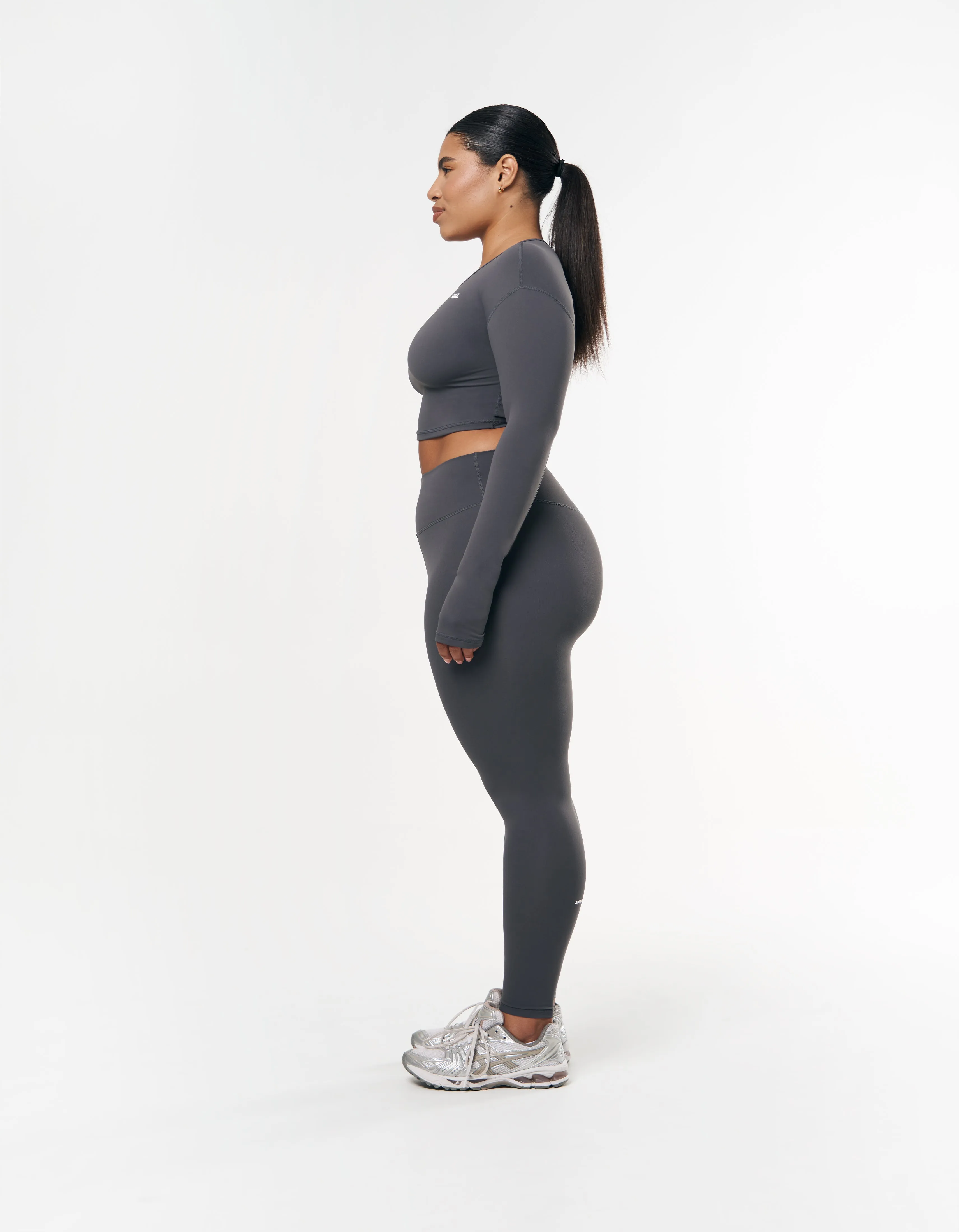 Scoop Long Sleeve NANDEX ™ - Charcoal Grey