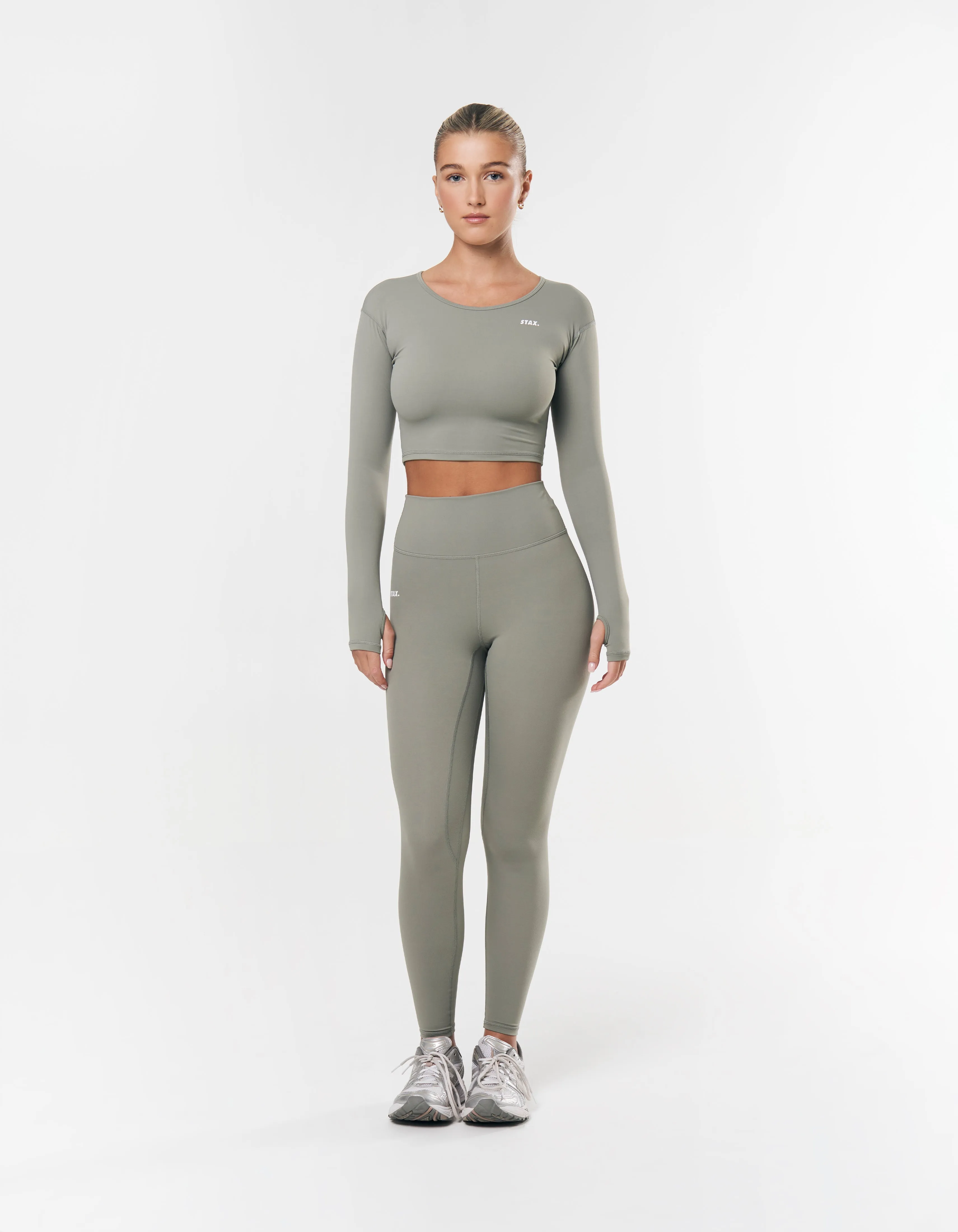 Scoop Long Sleeve NANDEX ™ - Sage