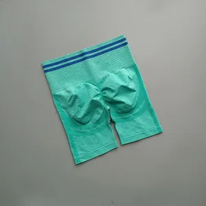 Sea Green Bubble Butt Shorts