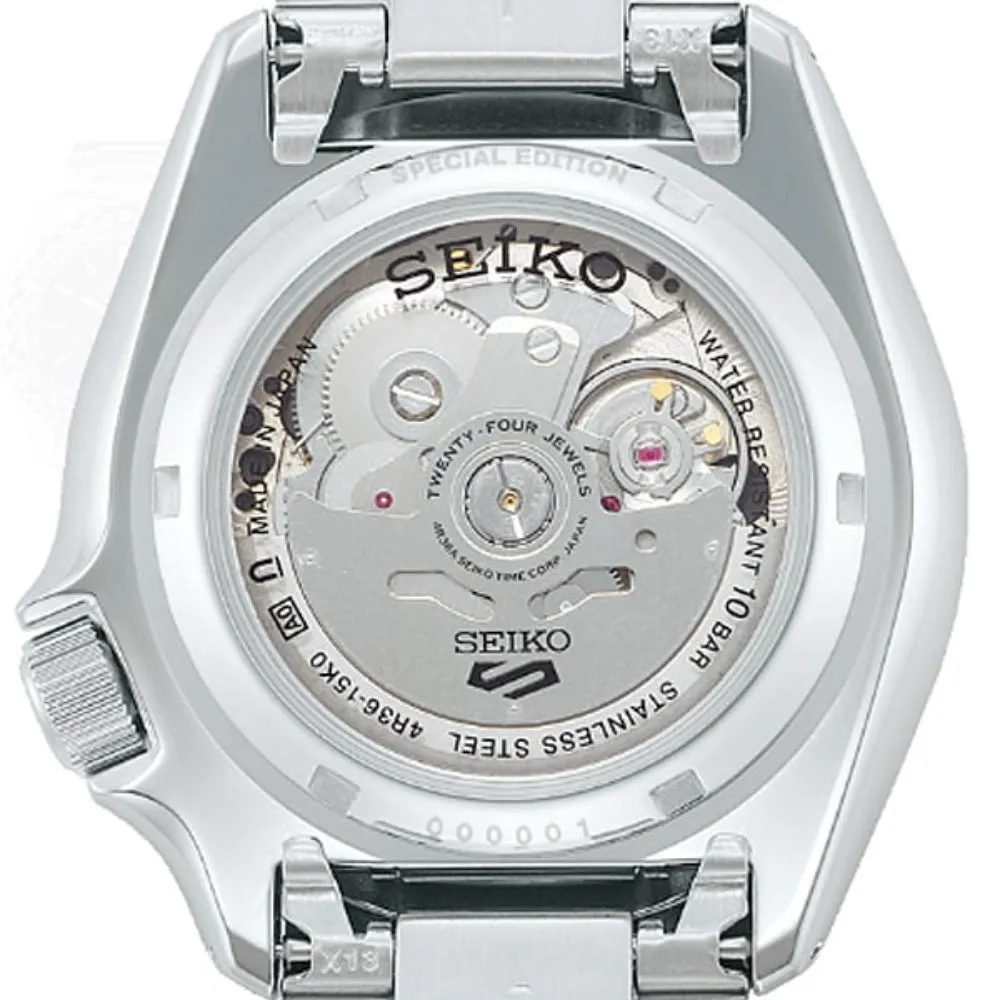 SEIKO 5 sport SBSA243 SRPK65 4R36 Mechanical Stainless 10ATM Special Edition watch 2024.02release