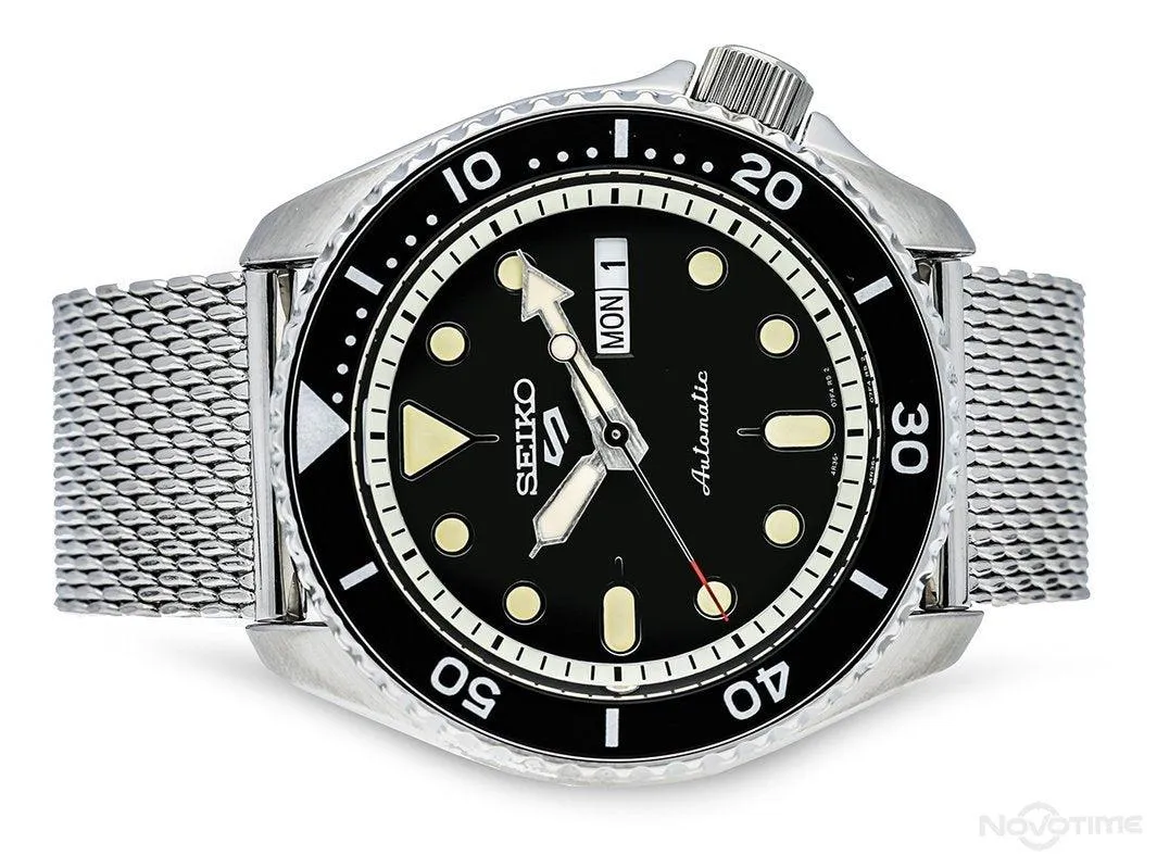 Seiko 5 Sports Automatic Black Dial Men's Watch SRPD73K1