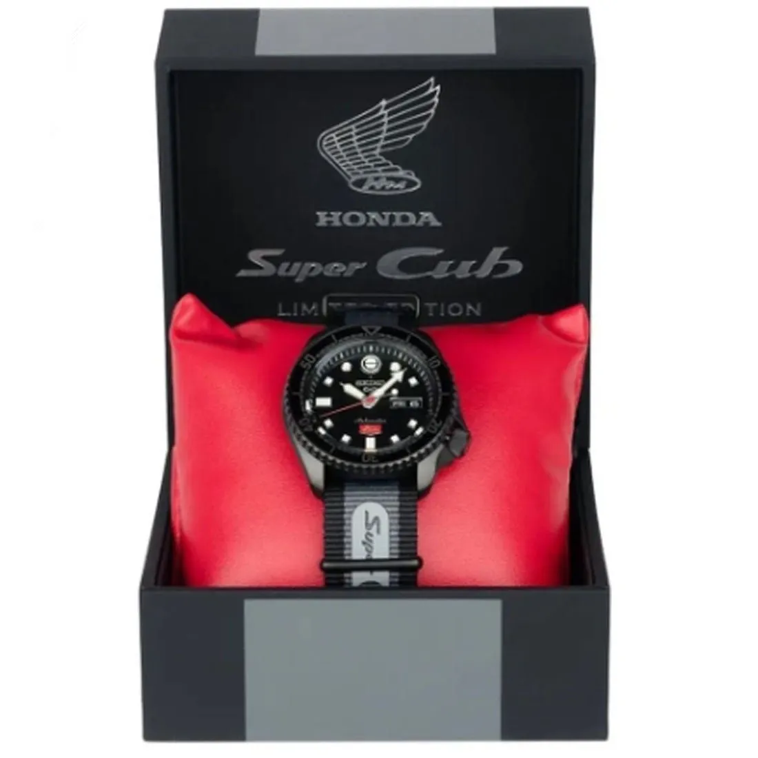Seiko 5 Sports Honda Super Cub SRPJ75 SRPJ75K1 SRPJ75 Limited Edition Mechanical Men's Watch