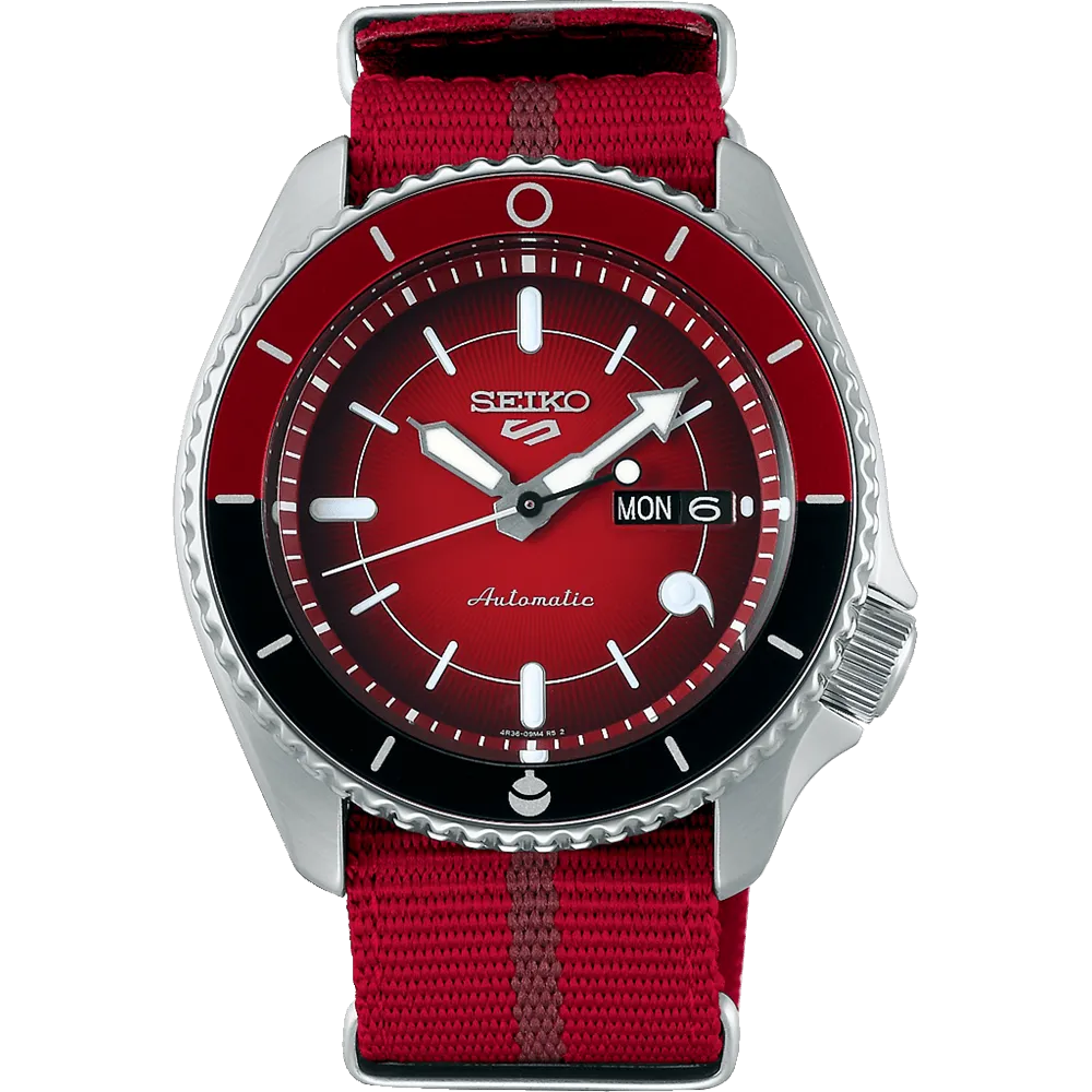 Seiko 5 Sports Sarada Uchiha Limited Edition Men's Watch SRPF67