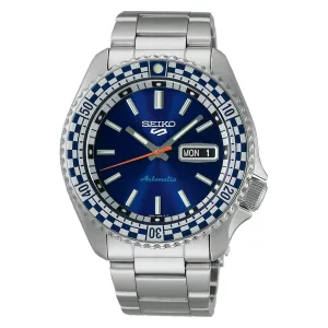 Seiko 5 Sports SRPK65 SRPK65K1 SRPK65K SKX Sports Style Checker Flag Mens Watch