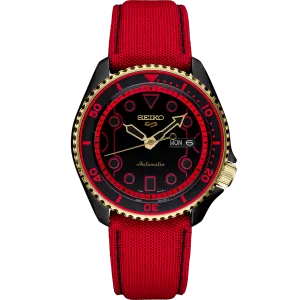 Seiko 5 Sports Street Fighter V Limited Edition Ken Men's Watch SRPF20