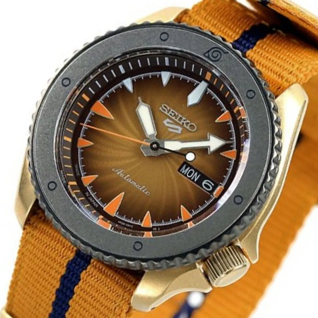 Seiko Naruto SRPF70K1 SRPF70 SRPF70K Limited Edition Naruto Sports Watch