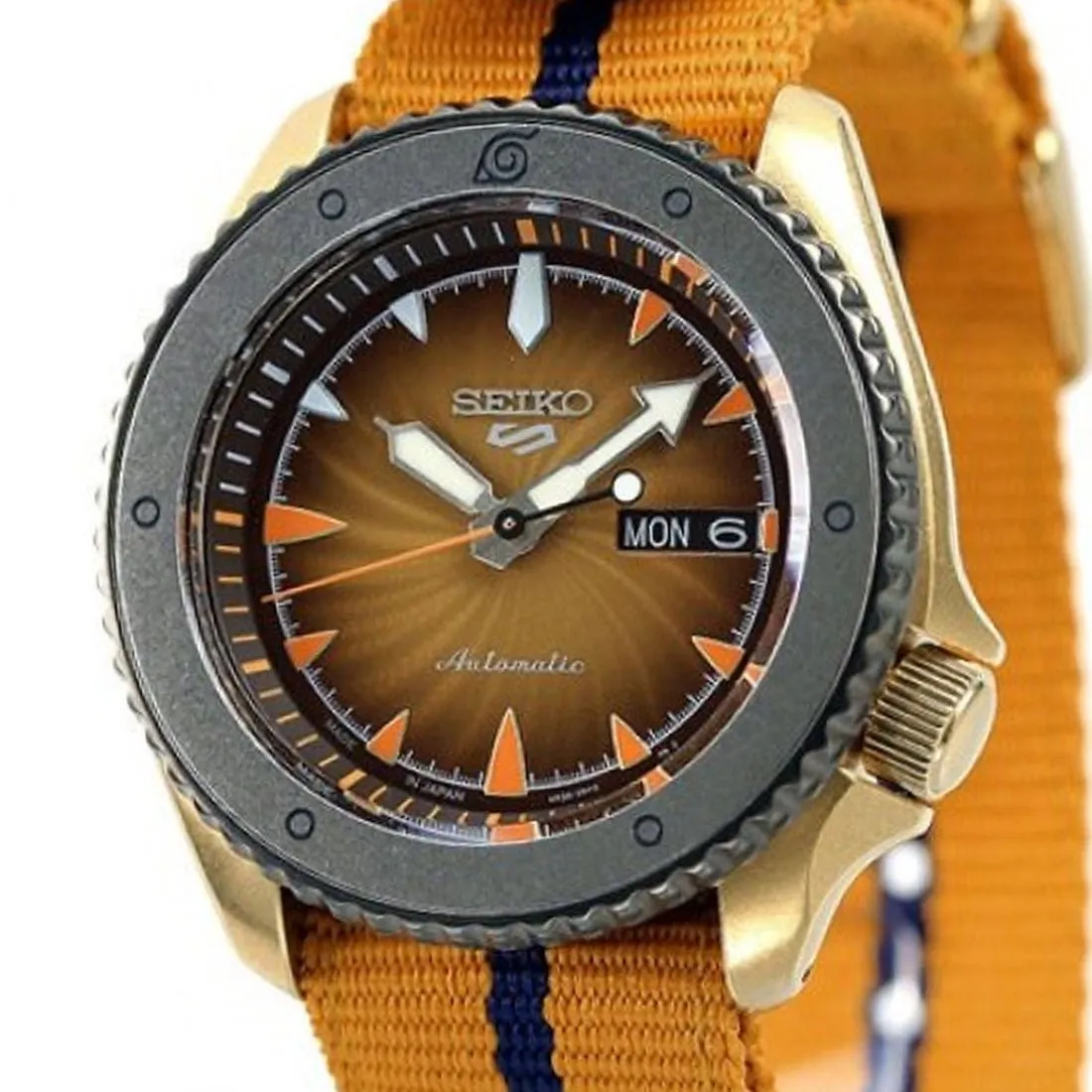 Seiko Naruto SRPF70K1 SRPF70 SRPF70K Limited Edition Naruto Sports Watch