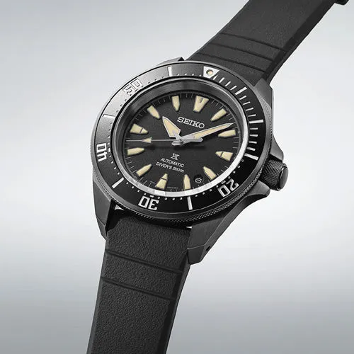 Seiko Prospex 4R Full black ‘Shog-urai’ Diver's Date Black Dial 41.7mm Men SRPL15K1