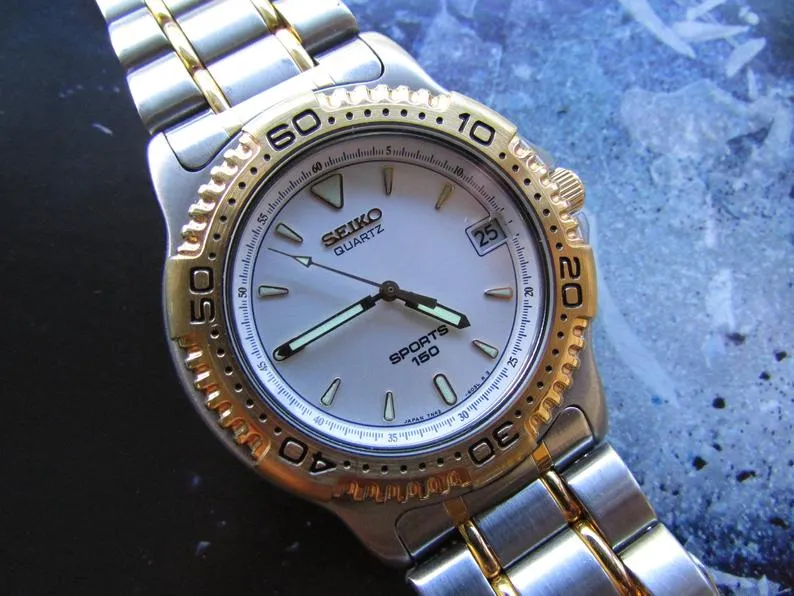 Seiko Sports 150 Wristwatch 7N42-6030