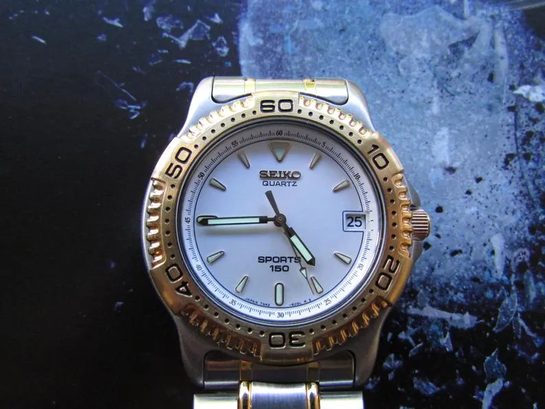 Seiko Sports 150 Wristwatch 7N42-6030