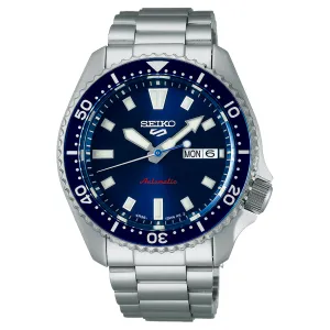 Seiko SRPL83K1: Modern Automatic Sports Watch in Blue