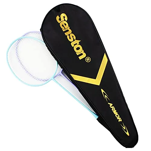 Senston Unisex Badminton Racket Cover Badminton Racket Bag with Adjustable Shoulder Strap