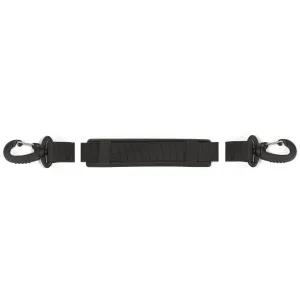 Shoulder strap with carabiners (145 cm, black)