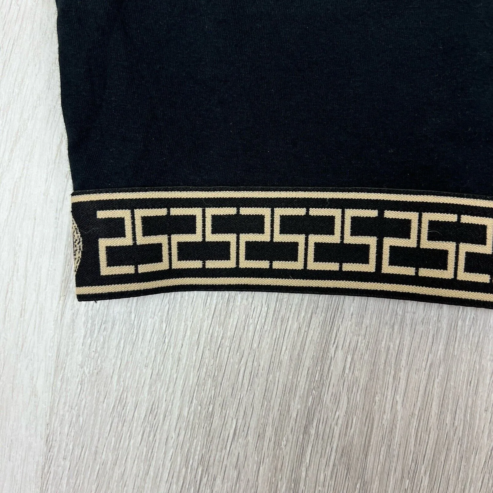 Siksilk Womens Black Activewear Crop Top Size 14