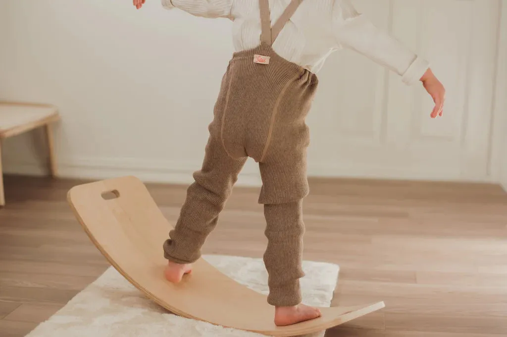 Silly Silas Roomy Peanut Blend Footless