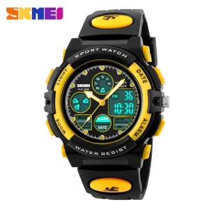 Skmei Children Watch Fashion Casual Waterproof Multifunction Quartz Digital Sports Watches For Boys Girls Students Wristwatches