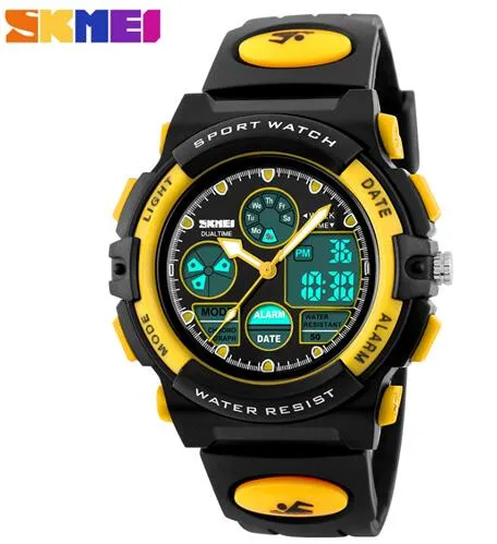 Skmei Children Watch Fashion Casual Waterproof Multifunction Quartz Digital Sports Watches For Boys Girls Students Wristwatches