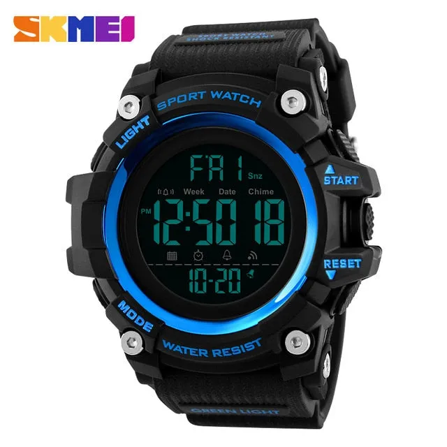 SKMEI Waterproof Men Sports Watches Luxury Brand Fashion Military Digital Watch LED Electronic Clock Men relogio masculino