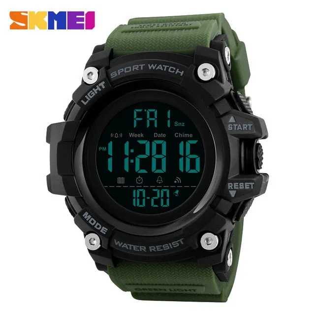 SKMEI Waterproof Men Sports Watches Luxury Brand Fashion Military Digital Watch LED Electronic Clock Men relogio masculino