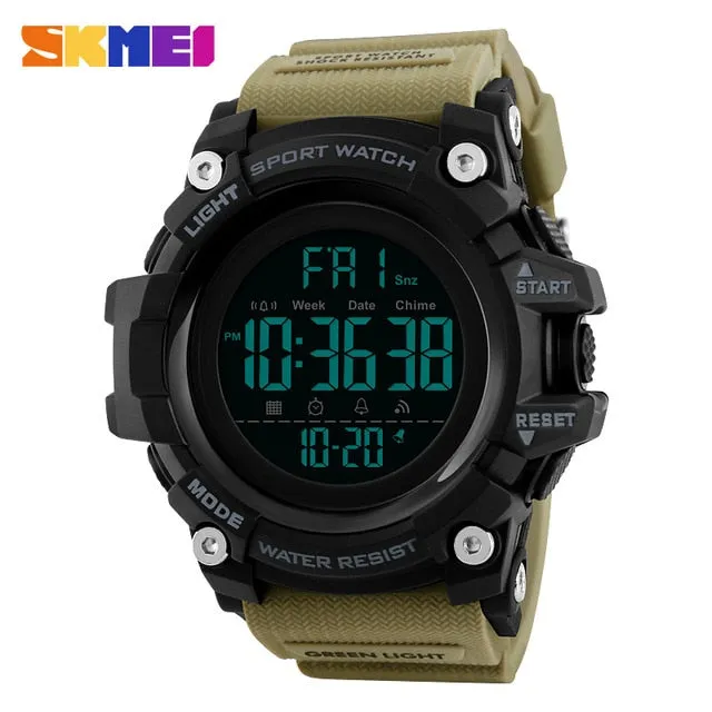 SKMEI Waterproof Men Sports Watches Luxury Brand Fashion Military Digital Watch LED Electronic Clock Men relogio masculino