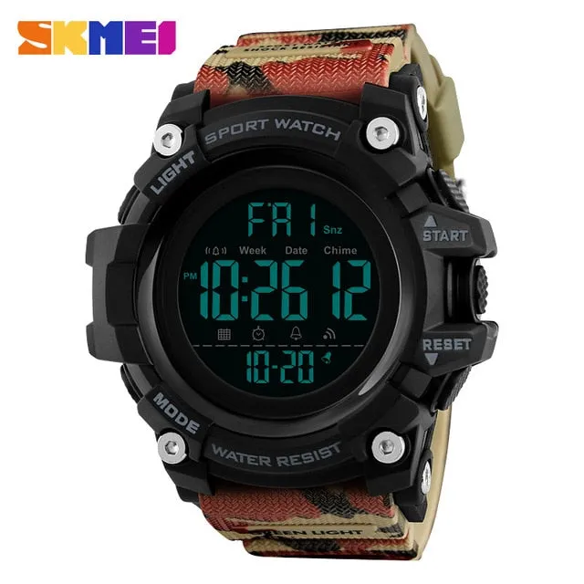 SKMEI Waterproof Men Sports Watches Luxury Brand Fashion Military Digital Watch LED Electronic Clock Men relogio masculino