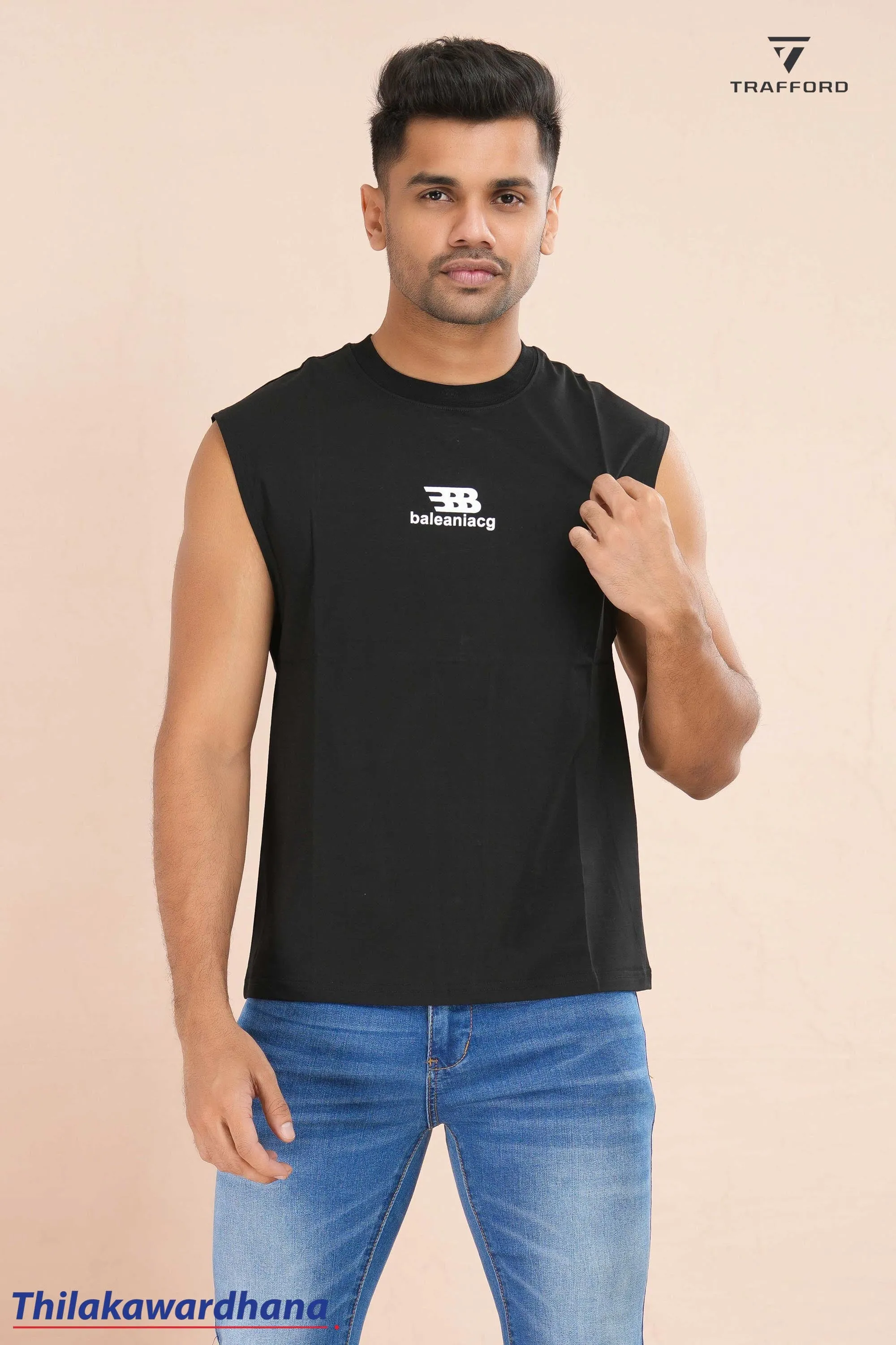 Sleeveless Muscle Tank Top