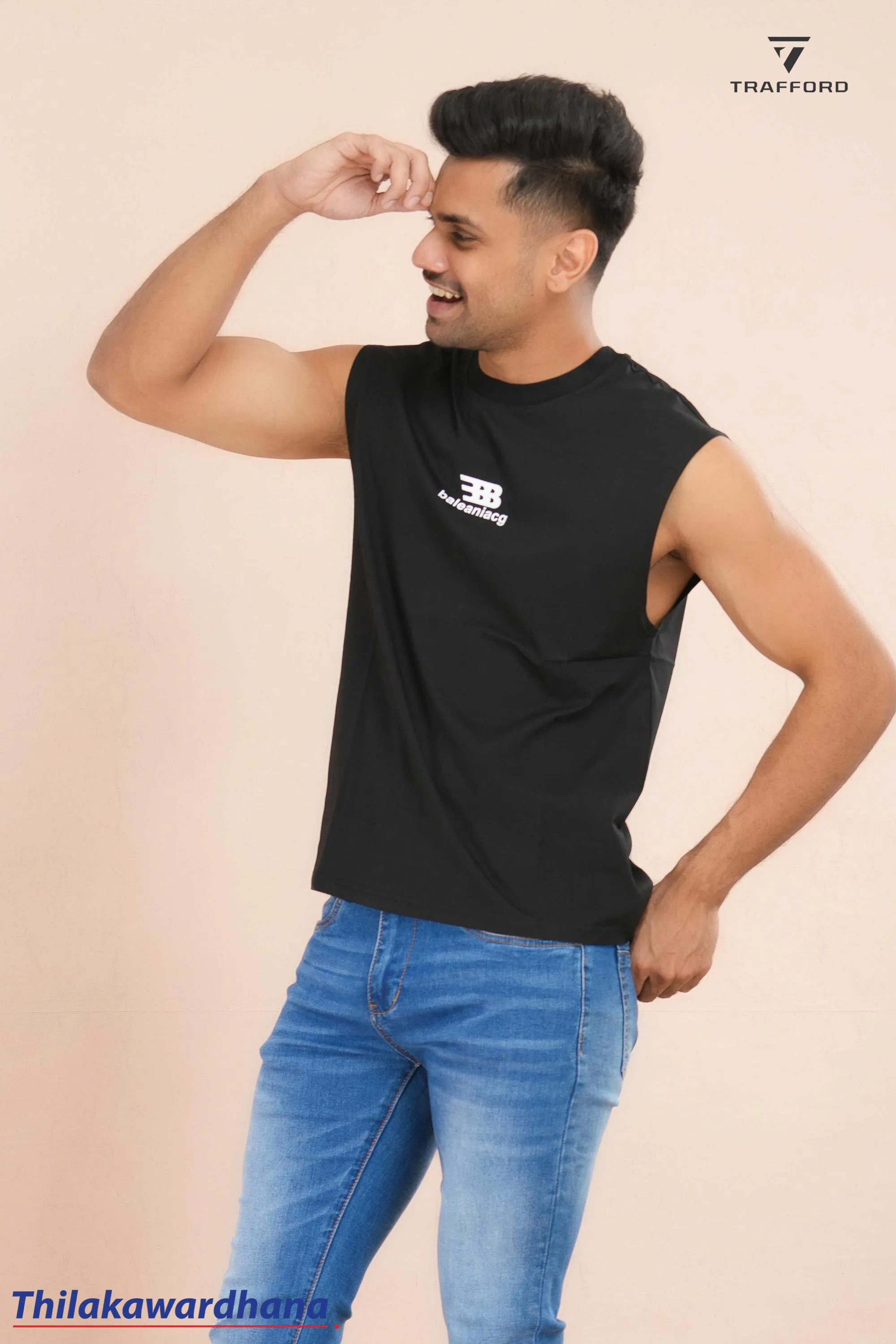 Sleeveless Muscle Tank Top